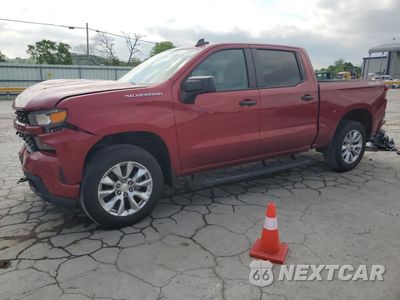 2021 CHEVROLET SILVERADO K1500 CUSTOM 3GCPYBEK7MG137080 - główne zdjęcie licytacji z USA - miniatura