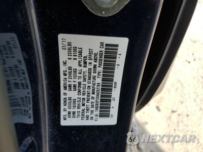 Zdjęcie 12 z 13 samochodu: 2017 HONDA ACCORD LX VIN:1HGCR2F30HA262768 - miniatura