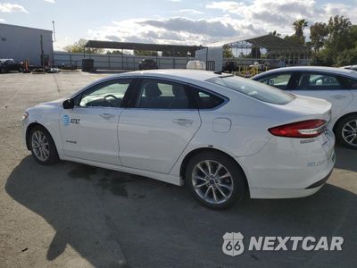 Drugie zdjęcie samochodu z przodu: 2017 FORD FUSION SE HYBRID VIN:3FA6P0LU0HR400758 - miniatura