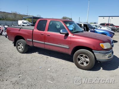Czwarte zdjęcie samochodu z boku: 2001 TOYOTA TUNDRA ACCESS CAB SR5 VIN:5TBRN34161S202961 - miniatura
