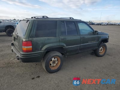 Trzecie zdjęcie samochodu z tyłu: 1996 JEEP GRAND CHEROKEE LIMITED VIN:1J4GZ78S3TC238067 - miniatura