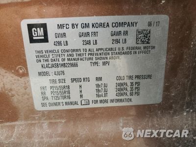 Zdjęcie 13 z 16 samochodu: 2017 BUICK ENCORE PREFERRED VIN:KL4CJASB1HB229666 - miniatura
