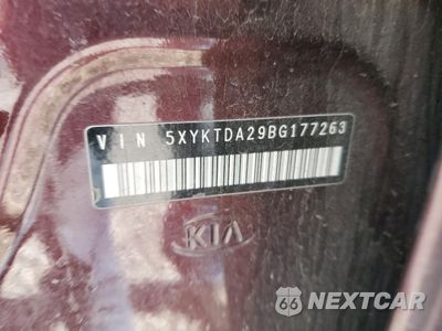 Zdjęcie 12 z 13 samochodu: 2011 KIA SORENTO BASE VIN:5XYKTDA29BG177263 - miniatura