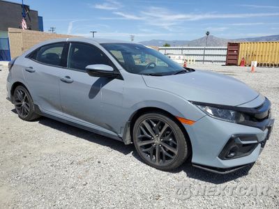Czwarte zdjęcie samochodu z boku: 2021 HONDA CIVIC SPORT VIN:SHHFK7H42MU409188 - miniatura