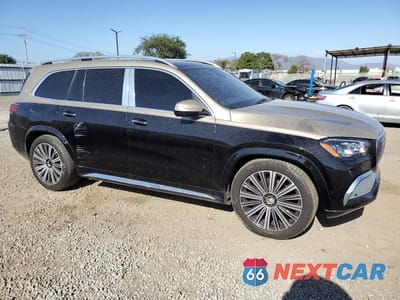 Czwarte zdjęcie samochodu z boku: 2023 MERCEDES-BENZ GLS MERCEDES-MAYBACH GLS600 4M VIN:4JGFF8HB4PA844894 - miniatura