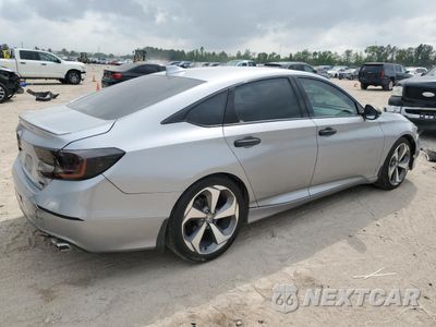 Trzecie zdjęcie samochodu z tyłu: 2018 HONDA ACCORD SPORT VIN:1HGCV2E30JA044185 - miniatura