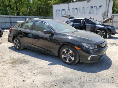 Piąte zdjęcie samochodu w środku: 2020 HONDA CIVIC LX VIN:19XFC2F60LE011598 - miniatura