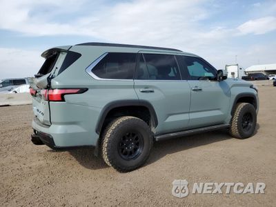 Trzecie zdjęcie samochodu z tyłu: 2024 TOYOTA SEQUOIA SR5 VIN:7SVAAABA7RX045220 - miniatura