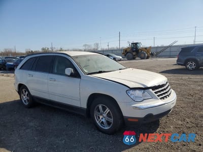 Czwarte zdjęcie samochodu z boku: 2007 CHRYSLER PACIFICA TOURING VIN:2A8GM68X07R199888 - miniatura