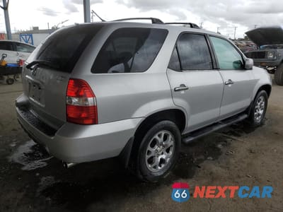 Trzecie zdjęcie samochodu z tyłu: 2002 ACURA MDX TOURING VIN:2HNYD188X2H500828 - miniatura