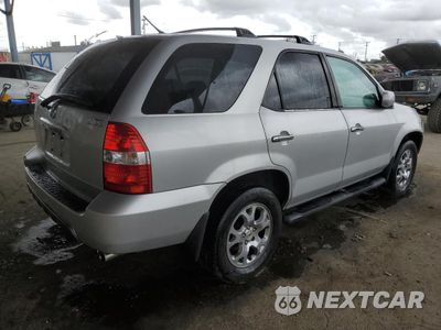 Trzecie zdjęcie samochodu z tyłu: 2002 ACURA MDX TOURING VIN:2HNYD188X2H500828 - miniatura