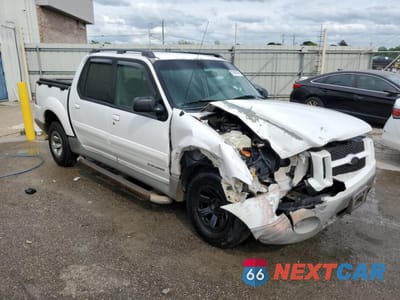 Czwarte zdjęcie samochodu z boku: 2001 FORD EXPLORER SPORT TRAC VIN:1FMZU67E01UA21338 - miniatura