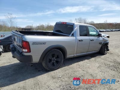 Trzecie zdjęcie samochodu z tyłu: 2021 RAM 1500 CLASSIC SLT VIN:1C6RR7GG4MS505629 - miniatura