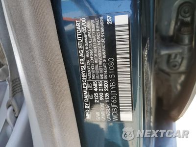 Zdjęcie 14 z 14 samochodu: 2000 MERCEDES-BENZ E 320 VIN:WDBJF65J1YB151080 - miniatura