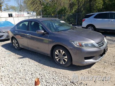 Czwarte zdjęcie samochodu z boku: 2014 HONDA ACCORD LX VIN:1HGCR2F38EA206752 - miniatura