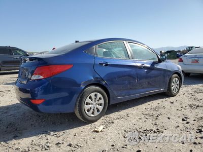 Trzecie zdjęcie samochodu z tyłu: 2015 HYUNDAI ACCENT GLS VIN:KMHCT4AE6FU832056 - miniatura