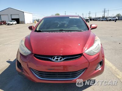 Piąte zdjęcie samochodu w środku: 2013 HYUNDAI ELANTRA GLS VIN:5NPDH4AE6DH254378 - miniatura