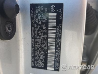 Zdjęcie 12 z 12 samochodu: 2007 TOYOTA CAMRY CE VIN:JTNBE46K873051907 - miniatura
