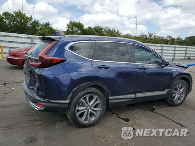 Trzecie zdjęcie samochodu z tyłu: 2022 HONDA CR-V TOURING VIN:5J6RT6H95NL026419 - miniatura