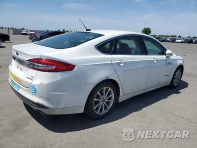 Trzecie zdjęcie samochodu z tyłu: 2017 FORD FUSION SE HYBRID VIN:3FA6P0LU7HR408890 - miniatura