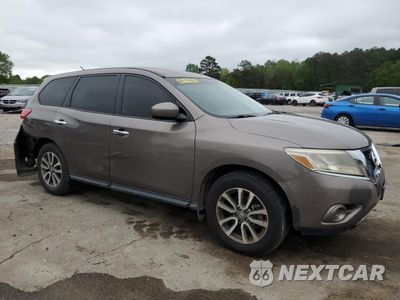 Czwarte zdjęcie samochodu z boku: 2014 NISSAN PATHFINDER S VIN:5N1AR2MN6EC708198 - miniatura