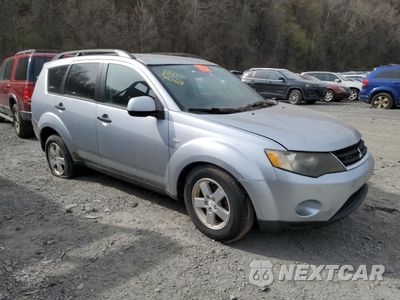 Czwarte zdjęcie samochodu z boku: 2007 MITSUBISHI OUTLANDER LS VIN:JA4MT31X97Z001847 - miniatura