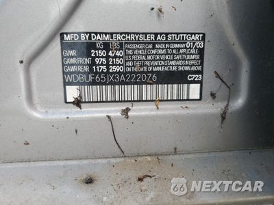 Zdjęcie 12 z 12 samochodu: 2003 MERCEDES-BENZ E 320 VIN:WDBUF65JX3A222076 - miniatura