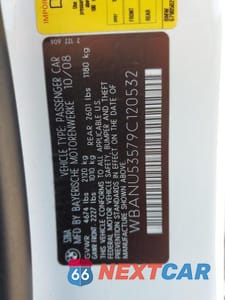 Zdjęcie 12 z 12 samochodu: 2009 BMW 528 I VIN:WBANU53579C120532 - miniatura