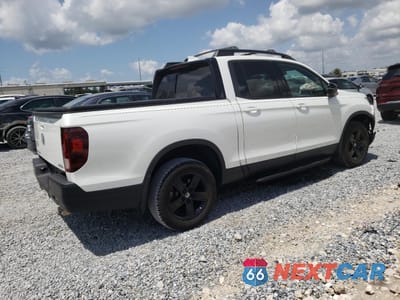 Trzecie zdjęcie samochodu z tyłu: 2022 HONDA RIDGELINE BLACK EDITION VIN:5FPYK3F87NB005899 - miniatura