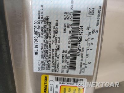 Zdjęcie 14 z 14 samochodu: 2016 FORD FUSION SE VIN:3FA6P0H79GR182384 - miniatura