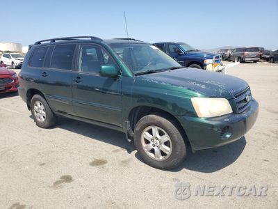 Czwarte zdjęcie samochodu z boku: 2003 TOYOTA HIGHLANDER LIMITED VIN:JTEHF21A030130591 - miniatura