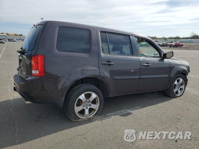 Trzecie zdjęcie samochodu z tyłu: 2013 HONDA PILOT EXL VIN:5FNYF4H50DB004811 - miniatura