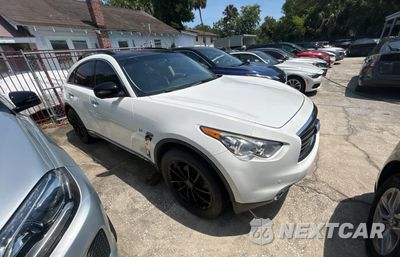 2014 INFINITI QX70 JN8CS1MW7EM410374 - główne zdjęcie licytacji z USA - miniatura