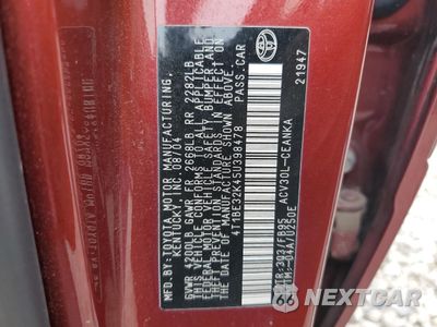 Zdjęcie 14 z 14 samochodu: 2005 TOYOTA CAMRY LE VIN:4T1BE32K45U398478 - miniatura