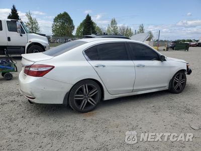 Trzecie zdjęcie samochodu z tyłu: 2016 HONDA ACCORD SPORT VIN:1HGCR2F57GA031091 - miniatura