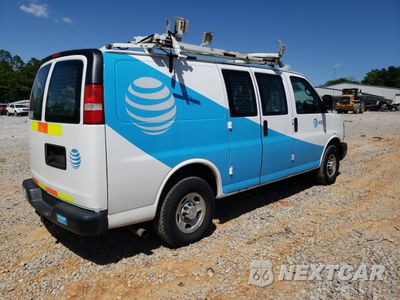 Trzecie zdjęcie samochodu z tyłu: 2015 CHEVROLET EXPRESS G2500 VIN:1GCWGFCF3F1213360 - miniatura