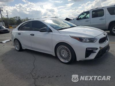 Czwarte zdjęcie samochodu z boku: 2020 KIA FORTE GT VIN:3KPF44AC9LE183862 - miniatura