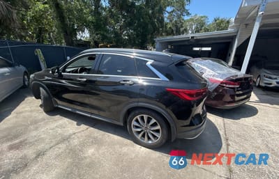 Trzecie zdjęcie samochodu z tyłu: 2021 INFINITI QX50 LUXE VIN:3PCAJ5BB9MF104247 - miniatura
