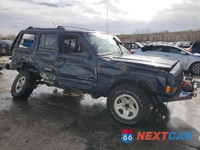 Czwarte zdjęcie samochodu z boku: 2000 JEEP CHEROKEE SPORT VIN:1J4FF48S9YL136850 - miniatura