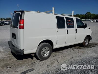 Trzecie zdjęcie samochodu z tyłu: 2015 CHEVROLET EXPRESS G2500 VIN:1GCWGFCF6F1244540 - miniatura