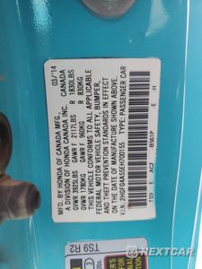 Zdjęcie 14 z 14 samochodu: 2014 HONDA CIVIC SI VIN:2HGFG4A55EH700155 - miniatura