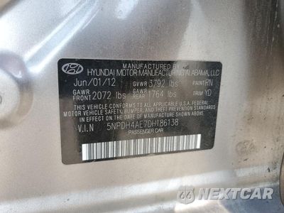 Zdjęcie 12 z 14 samochodu: 2013 HYUNDAI ELANTRA GLS VIN:5NPDH4AE7DH186138 - miniatura