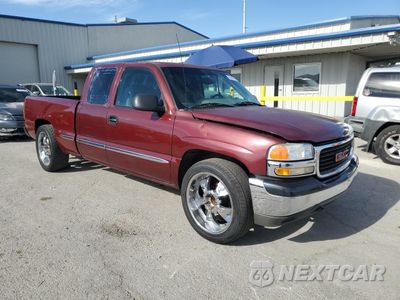Czwarte zdjęcie samochodu z boku: 2001 GMC NEW SIERRA C1500 VIN:2GTEC19T411119384 - miniatura