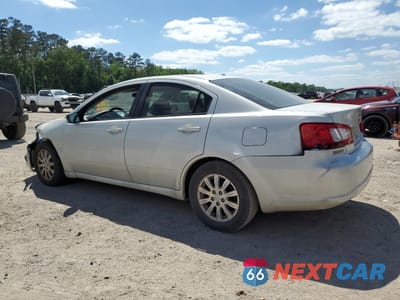 Drugie zdjęcie samochodu z przodu: 2009 MITSUBISHI GALANT ES VIN:4A3AB36F99E041462 - miniatura