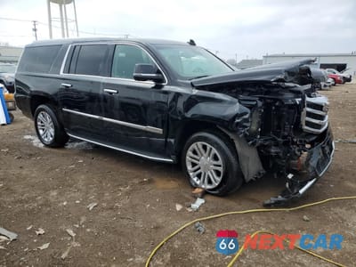 Czwarte zdjęcie samochodu z boku: 2017 CADILLAC ESCALADE ESV VIN:1GYS4GKJ6HR339309 - miniatura