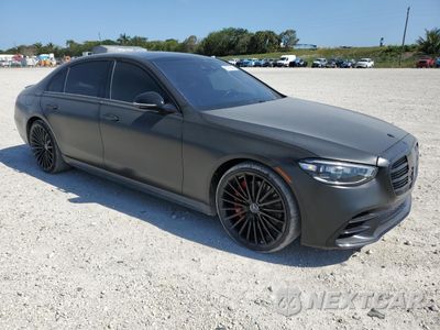 Czwarte zdjęcie samochodu z boku: 2021 MERCEDES-BENZ S 580 4MATIC VIN:W1K6G7GB4MA029948 - miniatura
