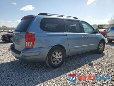Trzecie zdjęcie samochodu z tyłu: 2007 HYUNDAI ENTOURAGE GLS VIN:KNDMC233676024613 - miniatura
