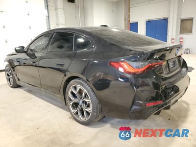 Drugie zdjęcie samochodu z przodu: 2024 BMW I4 M50 VIN:WBY33AW08RFT35629 - miniatura