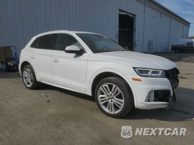 Czwarte zdjęcie samochodu z boku: 2018 AUDI Q5 PREMIUM PLUS VIN:WA1BNAFY8J2214490 - miniatura