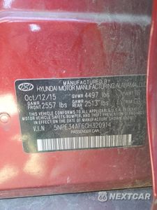 Zdjęcie 12 z 12 samochodu: 2016 HYUNDAI SONATA SPORT VIN:5NPE34AF6GH320914 - miniatura